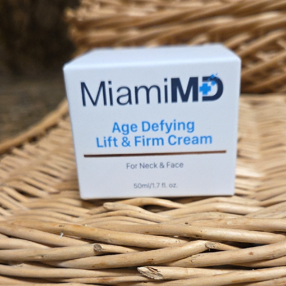 Miami MD Age Defying Lift & Firm Cream For Neck & Face - NWT
